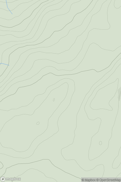 Thumbnail image for Garn Fawr [South-West Wales] [SN707571] showing contour plot for surrounding peak